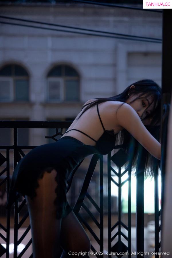   [XiuRen]高清写真图 2022.11.10 No.5833 司柠 新人黑丝第42张图片